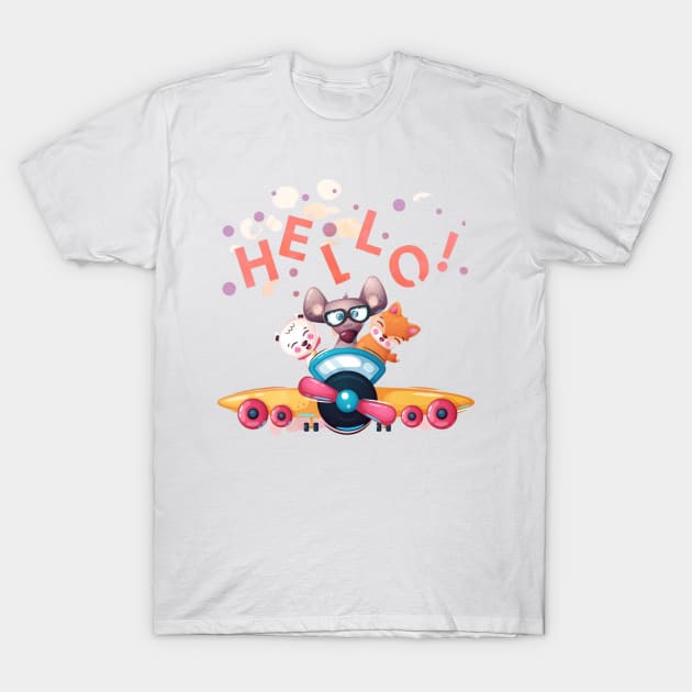 hello T-Shirt by busines_night